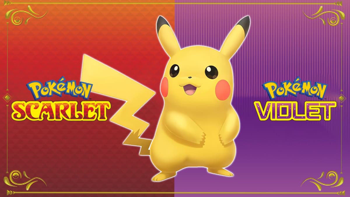 pikachu pokemon scarlet violet