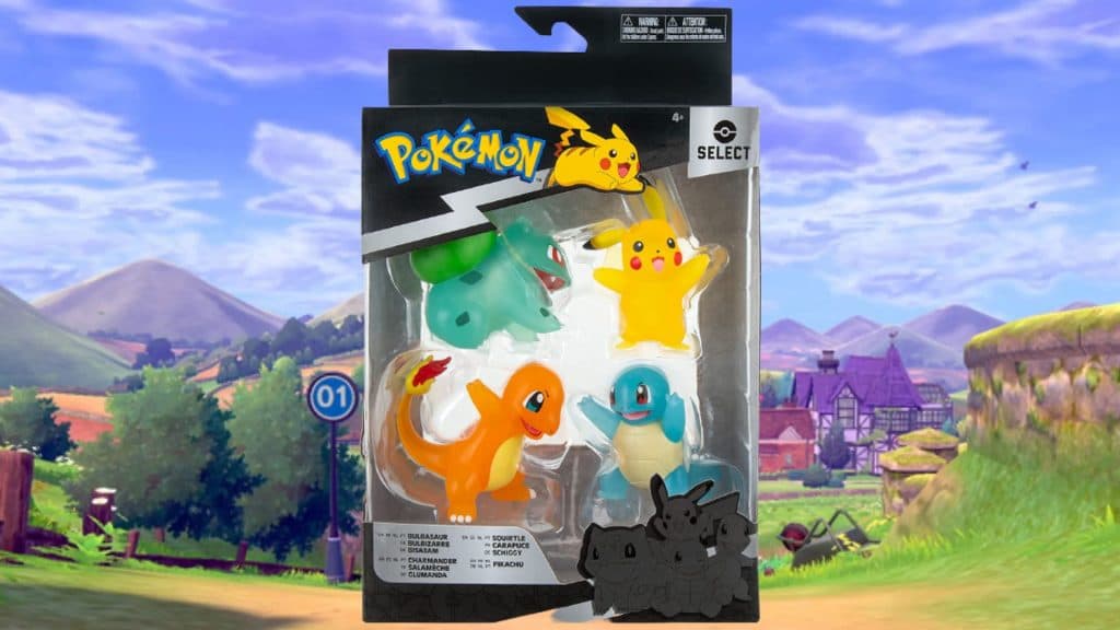 Pokemon starter figures black friday deal