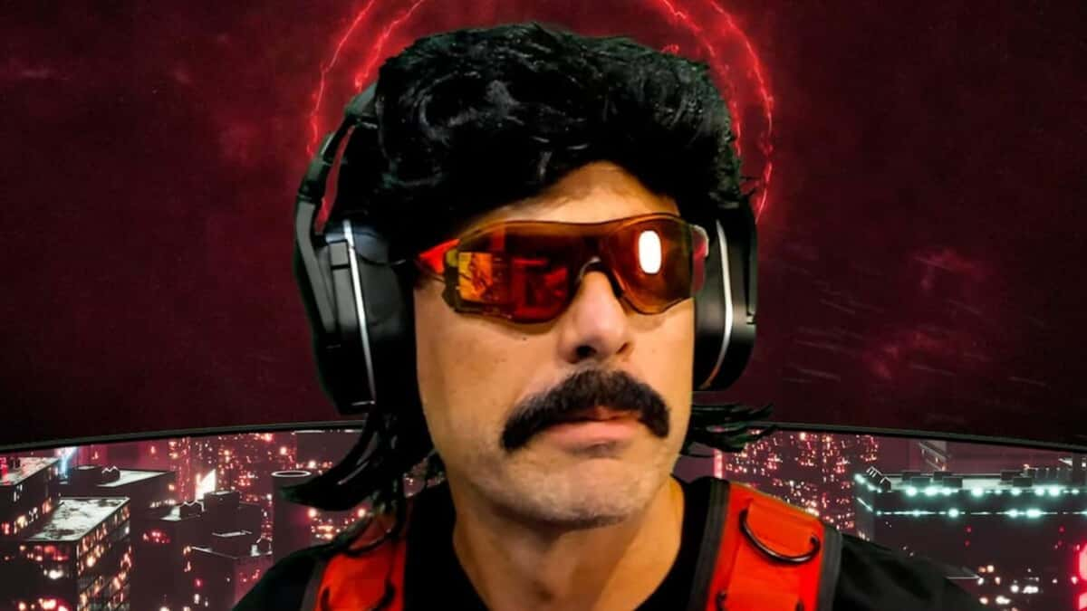 YouTube streamer Dr Disrespect