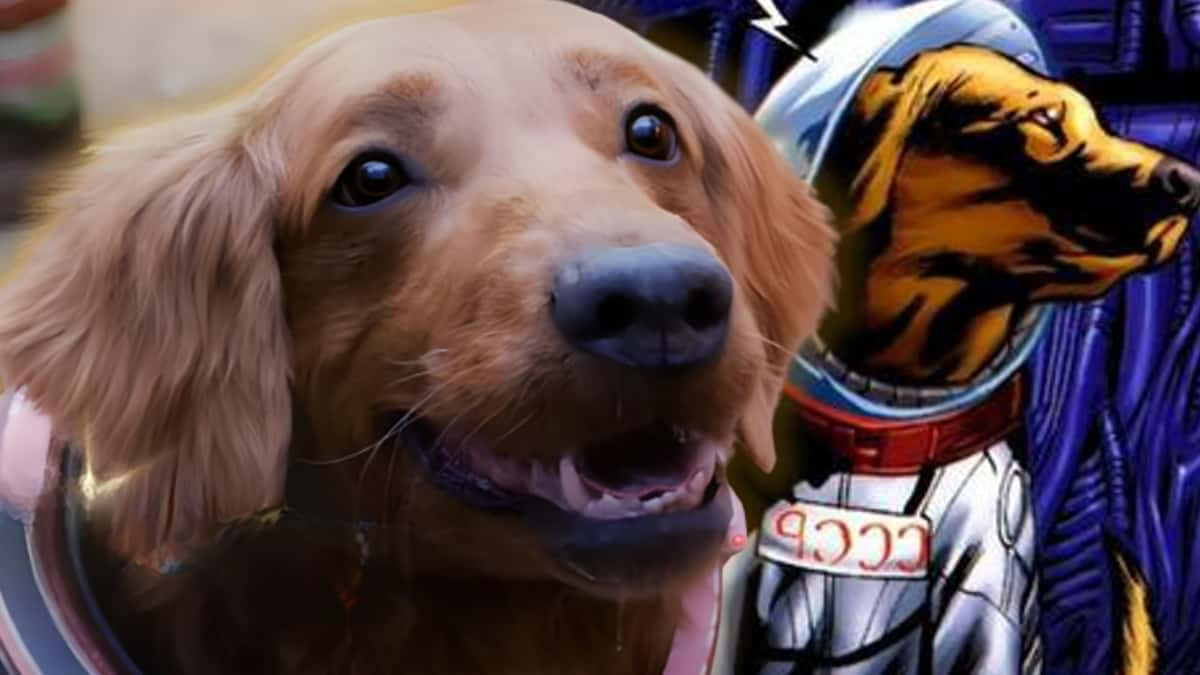 Cosmo the Spacedog in the Guardians of the Galaxy Holiday Special