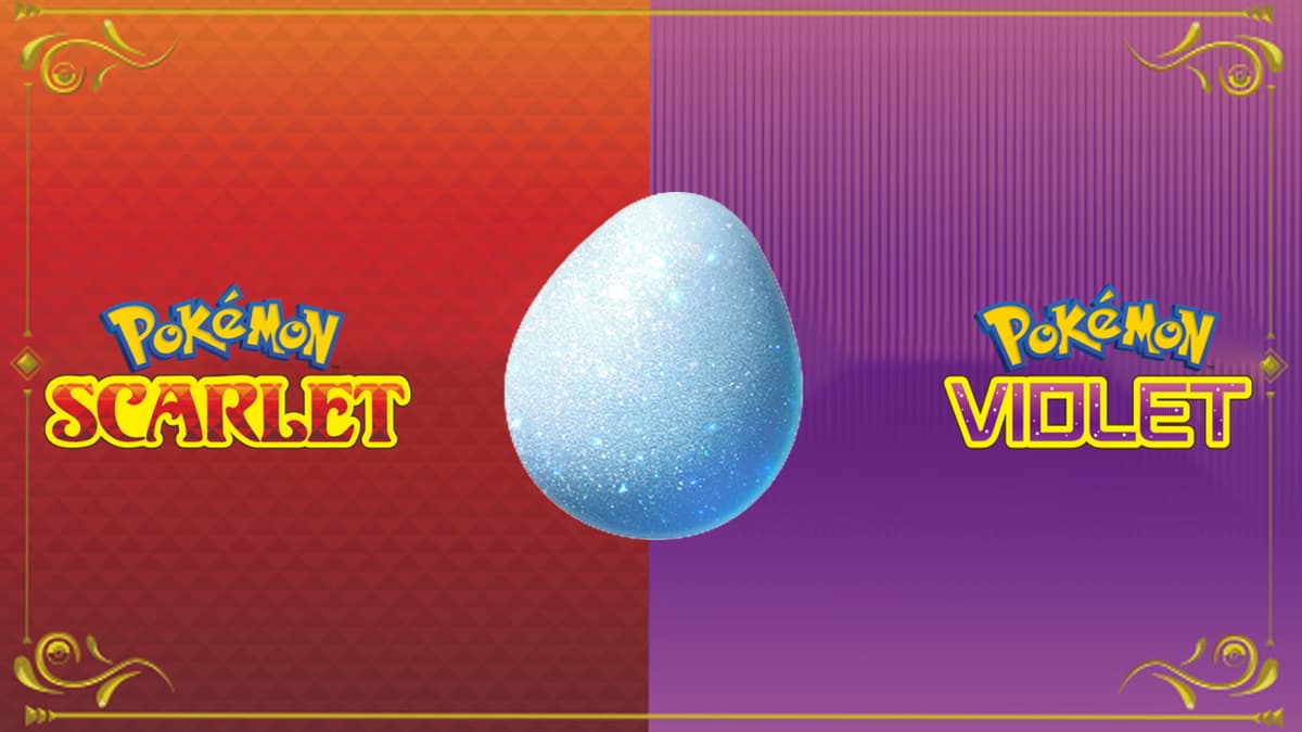 A Lucky Egg in Pokemon Scarlet and Violet