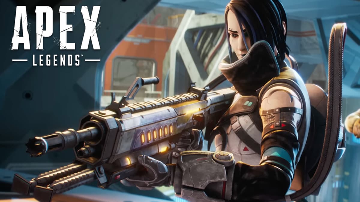 Catalyst firing gun in Apex Legends