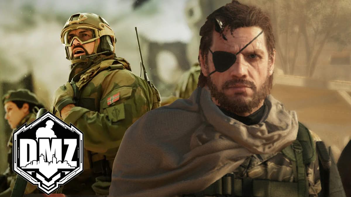 modern warfare 2 dmz mode and big boss in metal gear solid 5