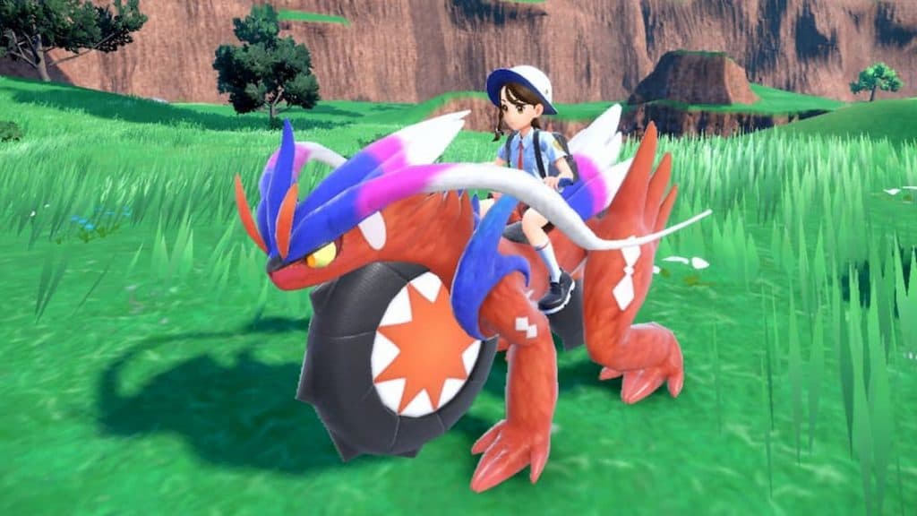 Koraidon and Miraidon are the key to knocking Pokemon out of trees in Scarlet & Violet.