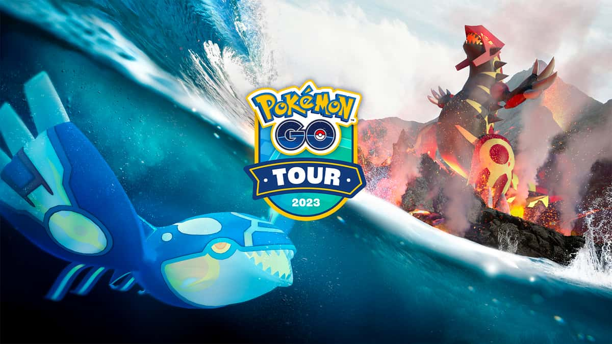 Primal Kyogre and Primal Groudon in Pokemon Go Tour Hoenn