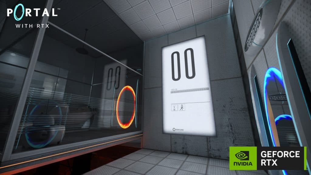 Portal With RTX screenshot