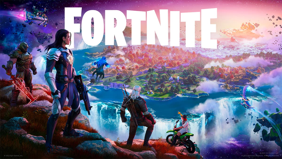 A poster for Fortnite Chapter 4 Season 1