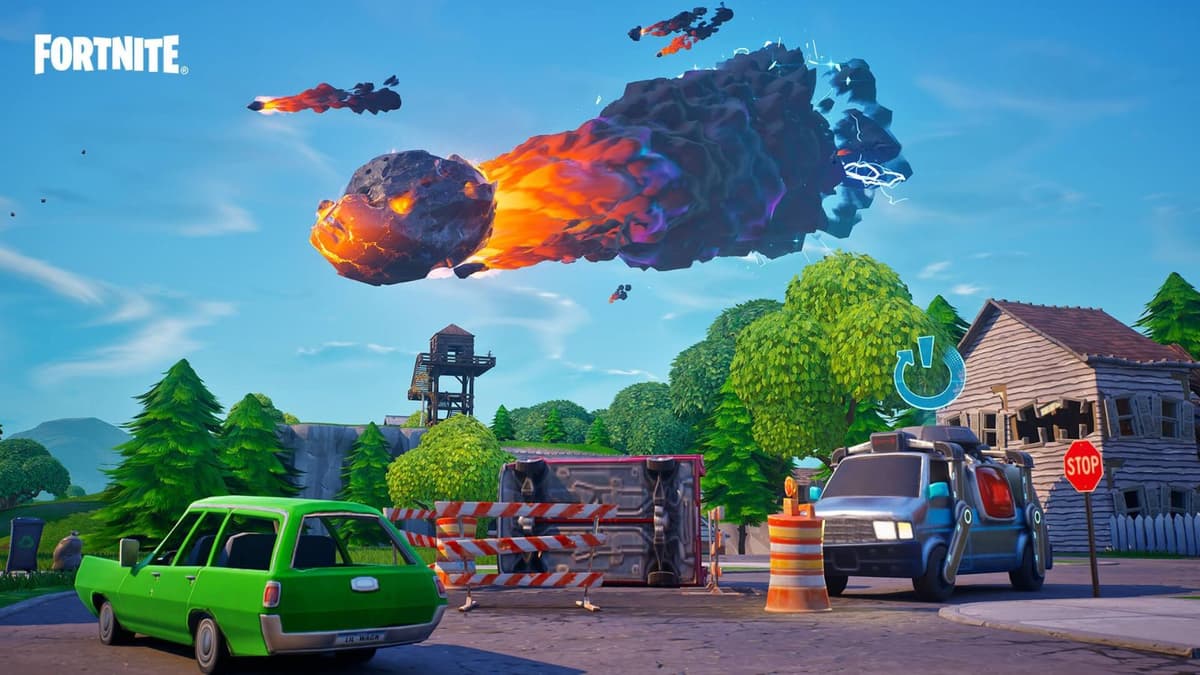 Fortnite Season OG Meteor Crash