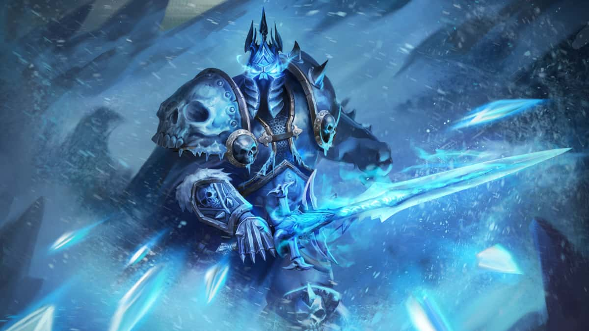 death knight arthas raid in WoW: The War Within