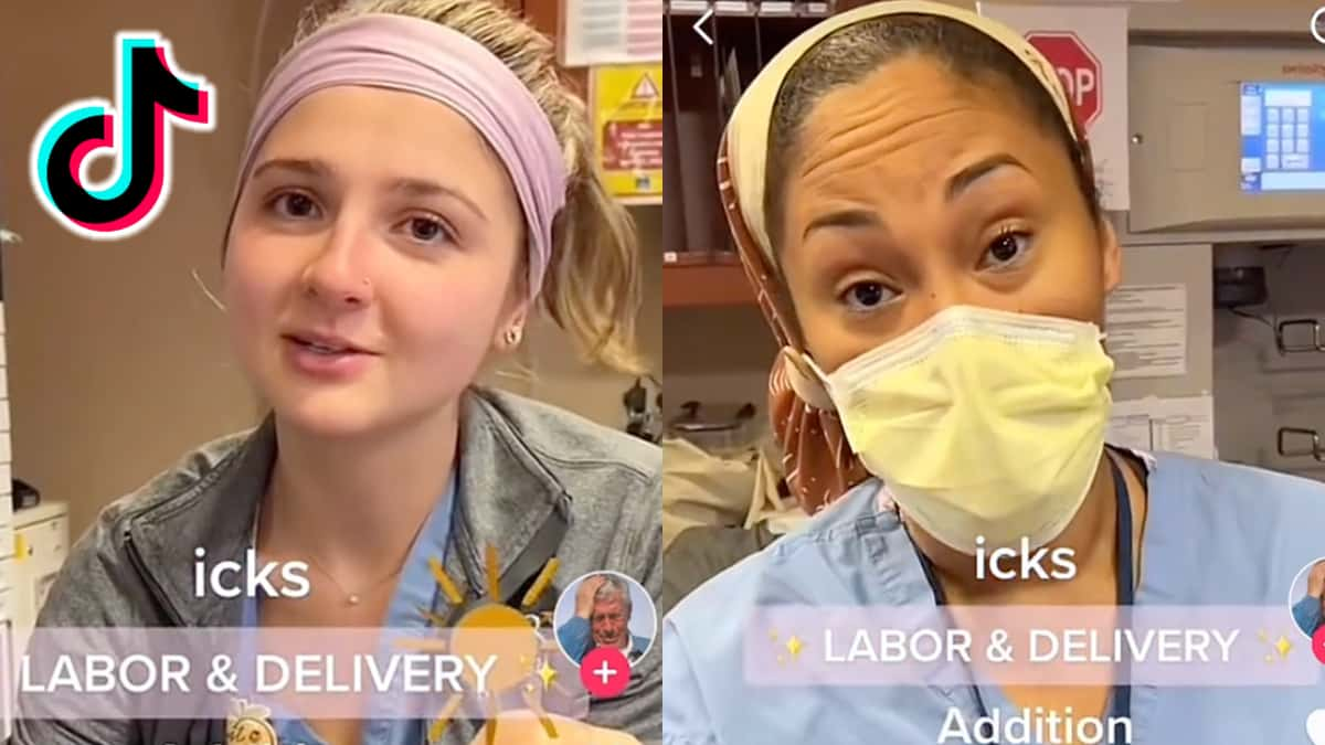 Nurses in a TikTok