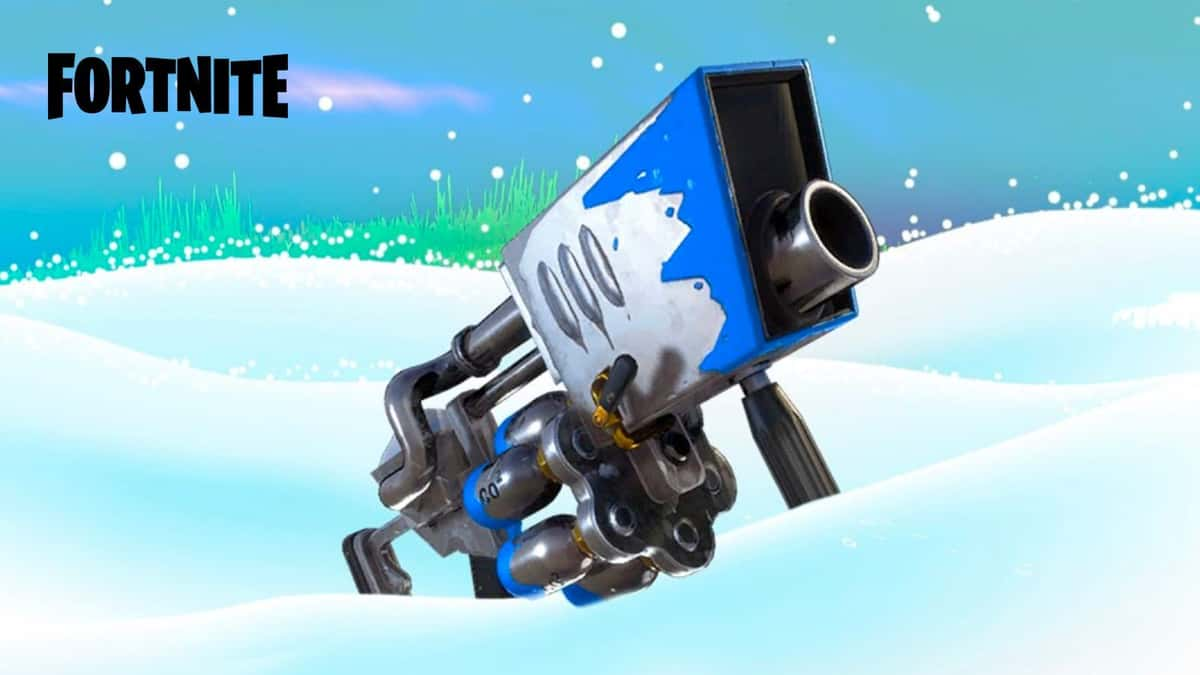 fortnite snowball launcher