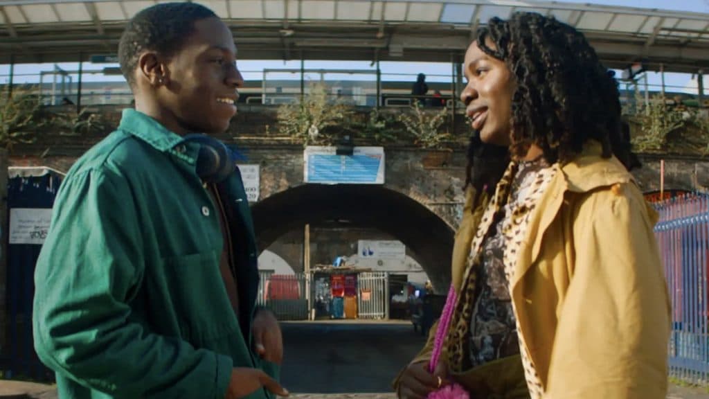 David Jonsson and Vivian Oparah in Rye Lane.