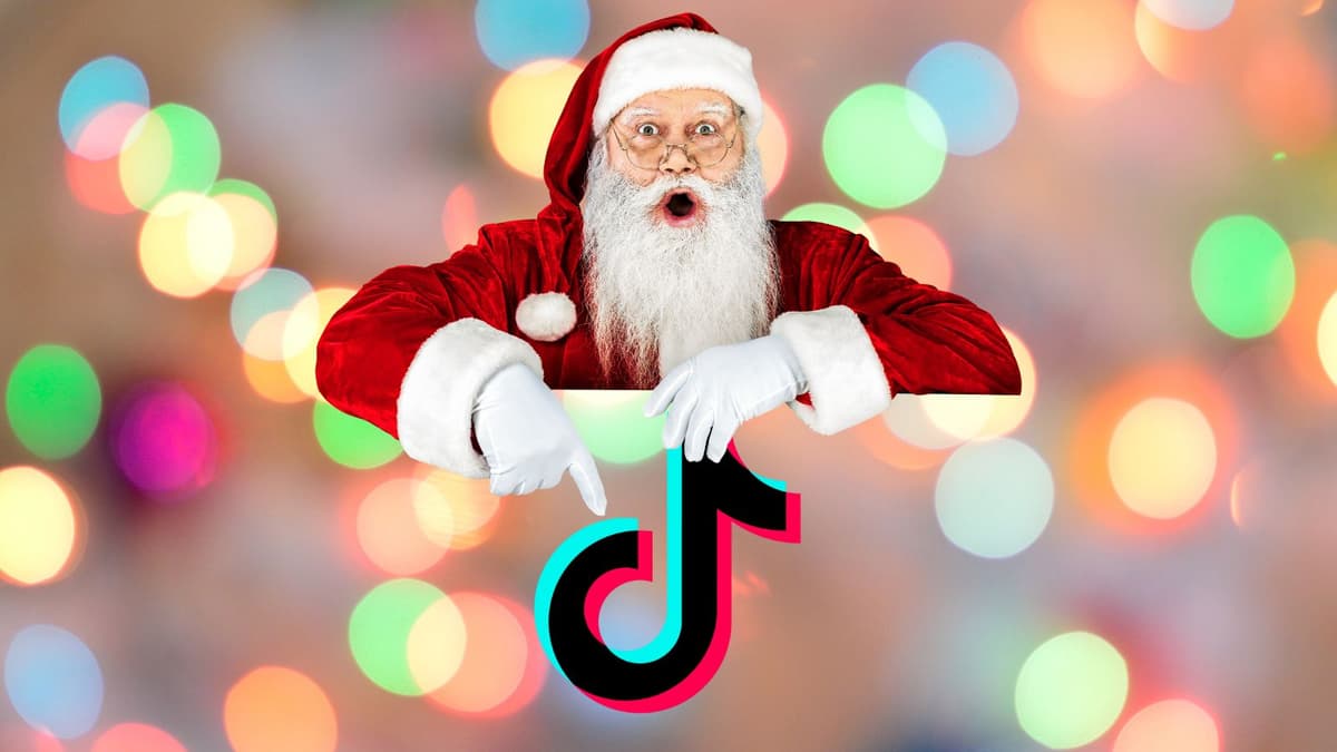 TikTok santa claus