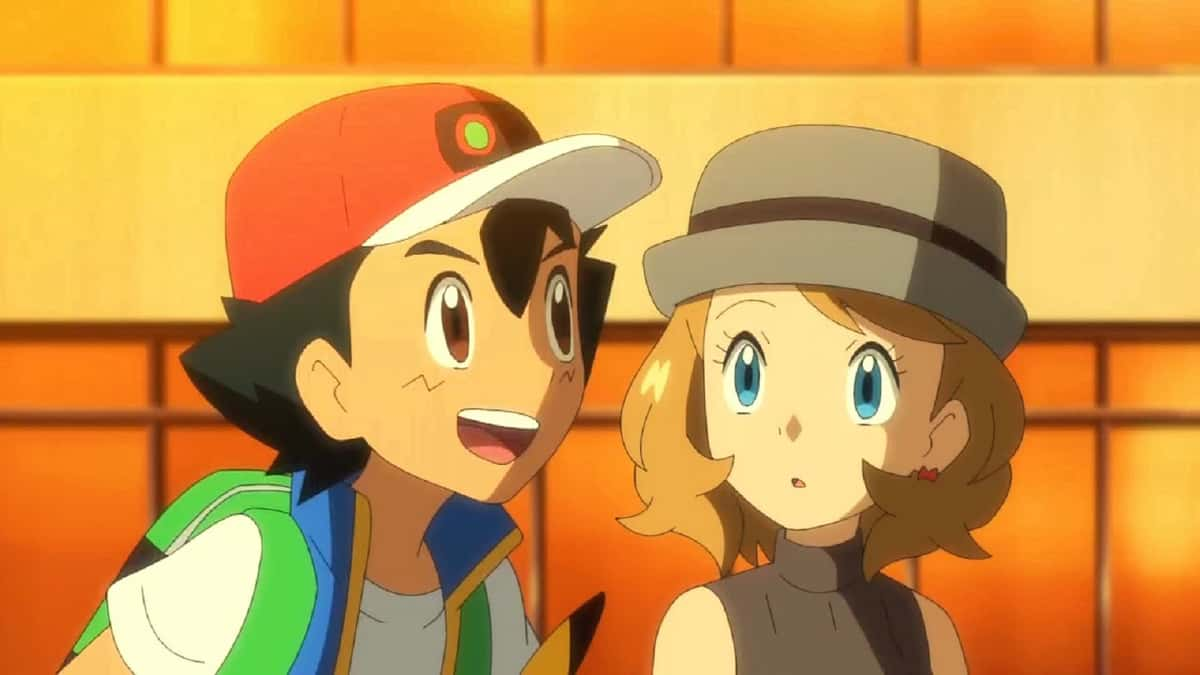 Pokemon Anime Ash Serena Paldea daughter