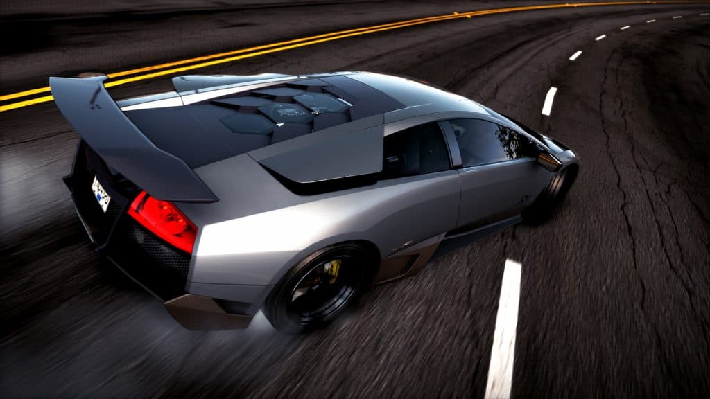 a lamborghini in nfs hot pursuit 2010