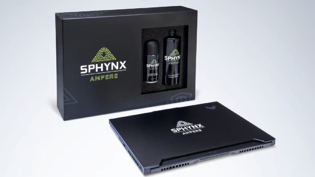 Nvidia Sphynx Ampere Laptop closed