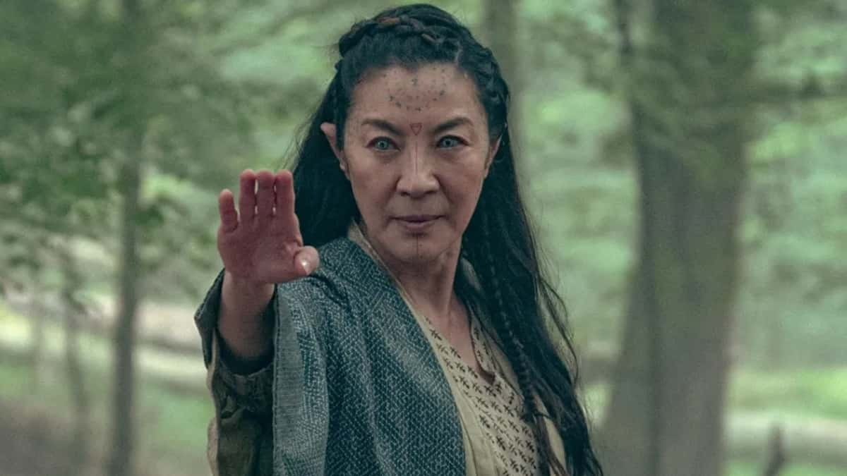 Michelle Yeoh in The Witcher Blood Origin Episode 3