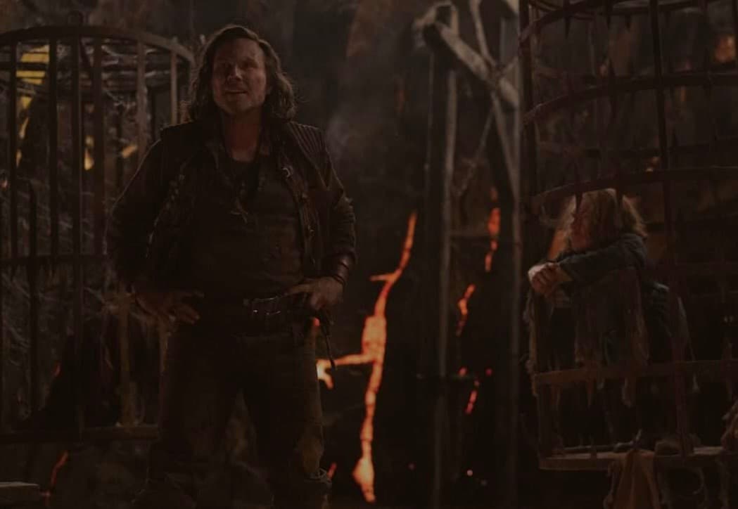 Christian Slater in Willow on Disney+.