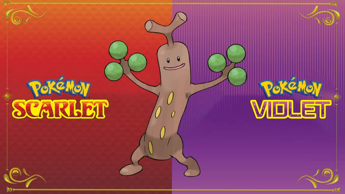 pokemon scarlet violet sudowoodo header