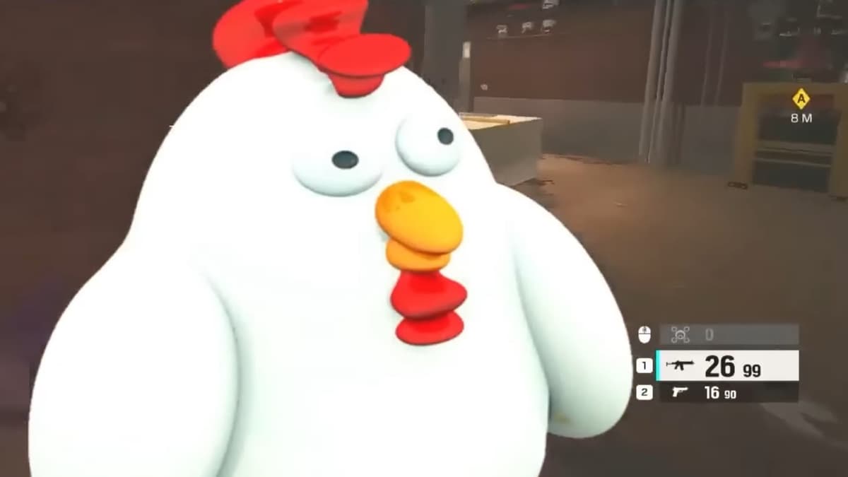 Rainbow Six Siege hackers giant chicken