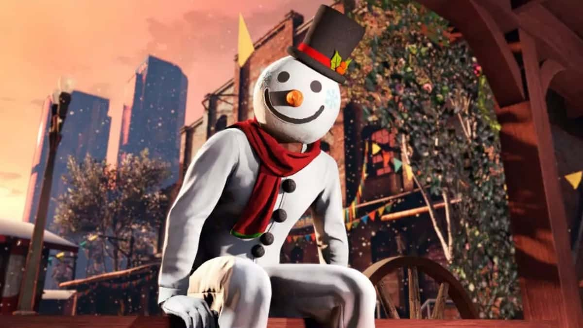 gta online snowman outfit