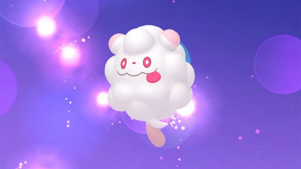 Swirlix in Pokemon Go Spotlight Hour