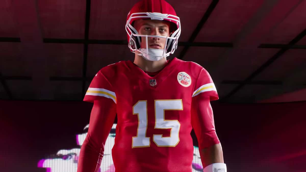 patrick mahomes madden 23 red