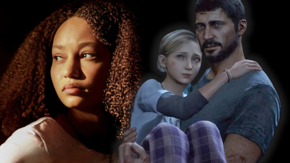 Nico Parker, Sarah and Joel in The Last of Us HBO show and game