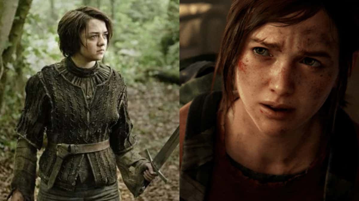 arya stark ellie the last of us game of thrones