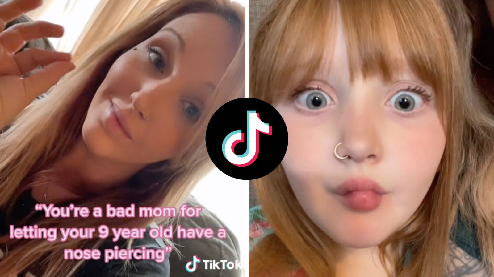 Mom Faces Backlash For Letting Year Old Daughter Get Her Nose Pierced