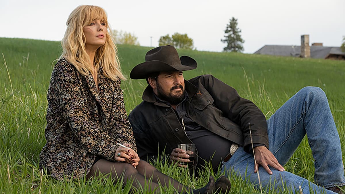 Beth Dutton and Rip Wheeler in Yellowstone