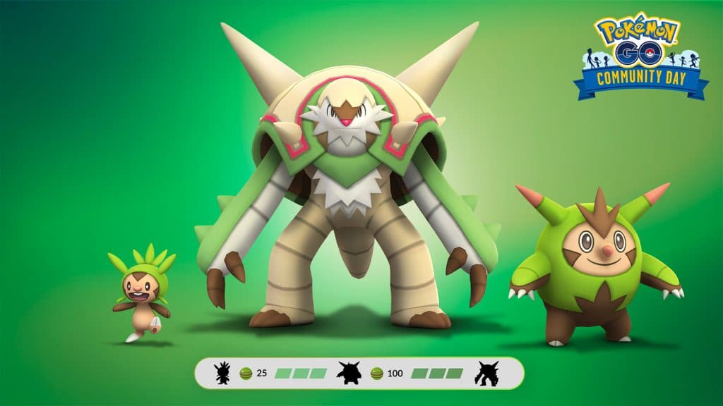 Chesnaught in Pokemon Go