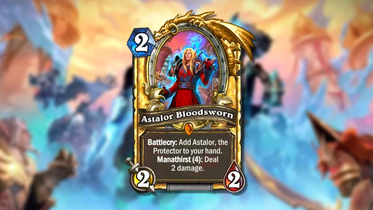 astalor bloodsworn hearthstone