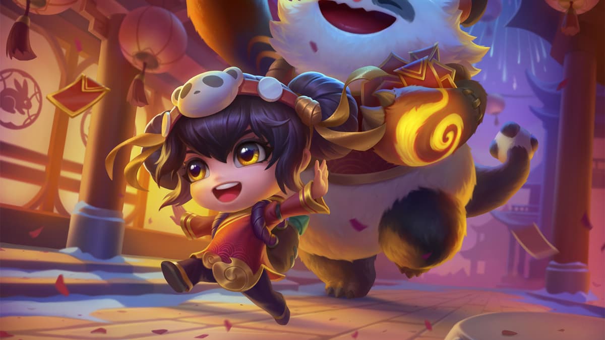 Chibi Lunar New Year Annie in TFT