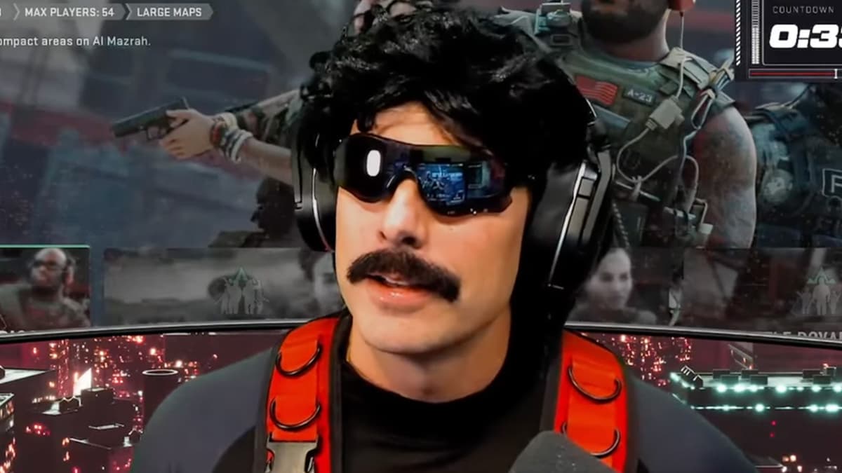 Dr Disrespect on stream