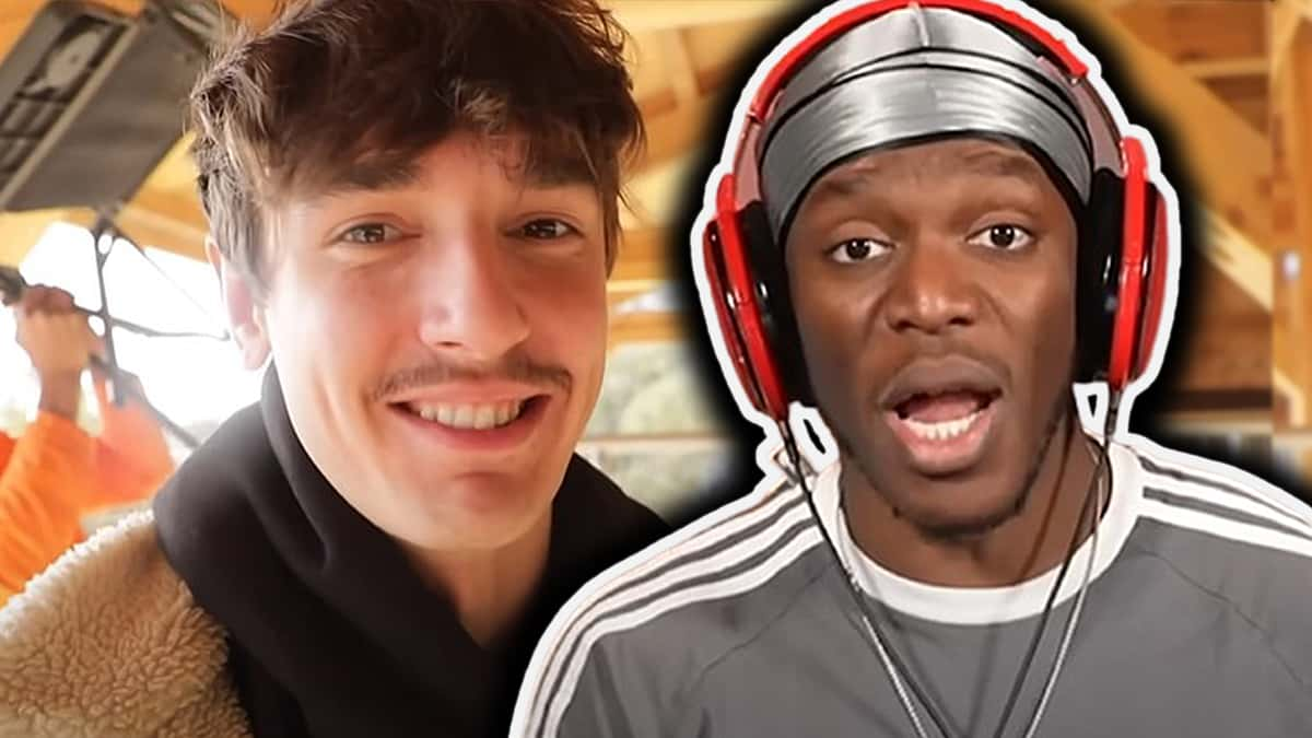 Bryce Hall mocks KSI ahead of Temperrr boxing match