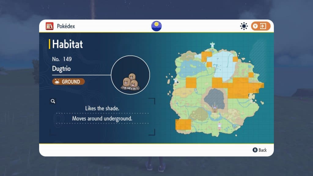 pokemon scarlet violet dugtrio locations