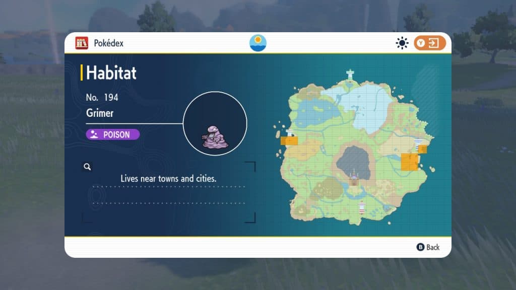 pokemon scarlet violet grimer locations