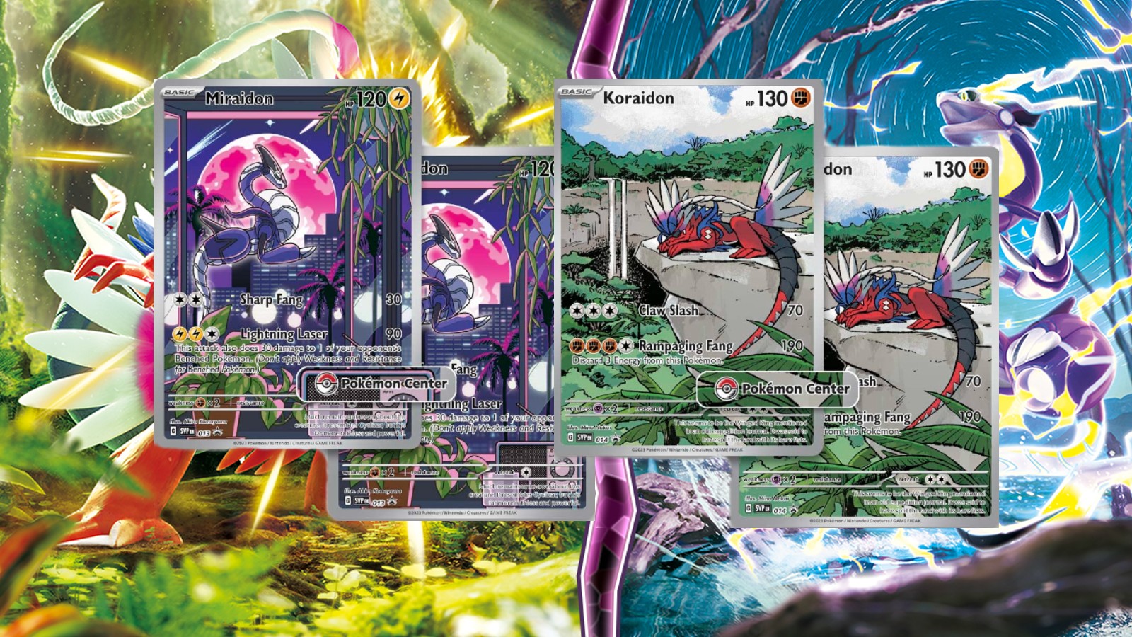 Pokemon TCG stunning Miraidon and Koraidon promo cards have fans desperate  for ETBs - Dexerto