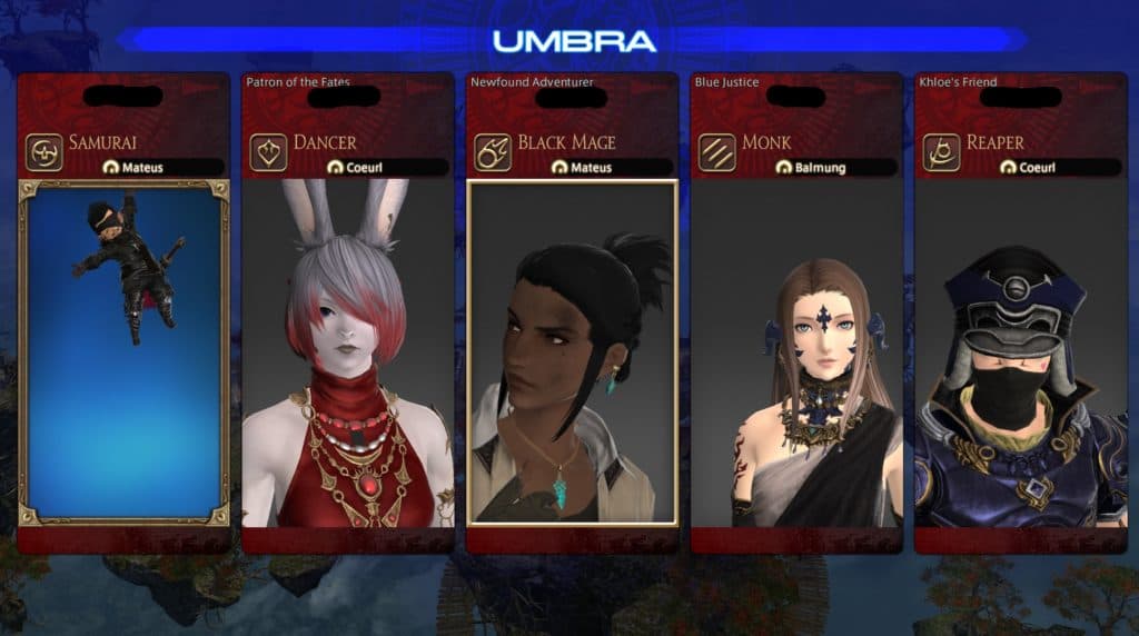 Final Fantasy XIV PVP Portraits