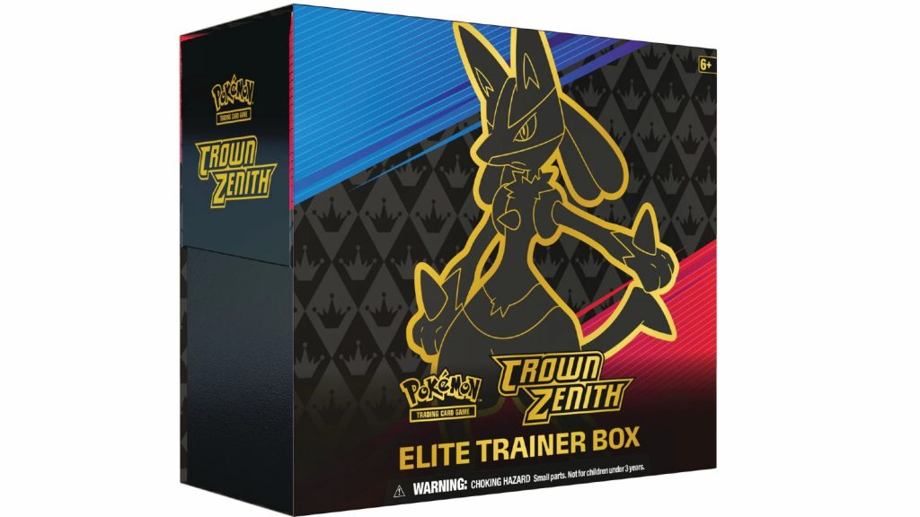 Pokemon Sword and Shield Crown Zenith ETB discount (READ DESCRIPTION)