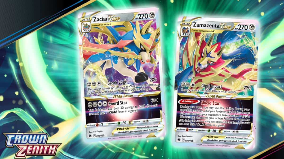 Pokemon TCG Crown Zenith Review Zacian VSTAR Zamzenta VSTAR