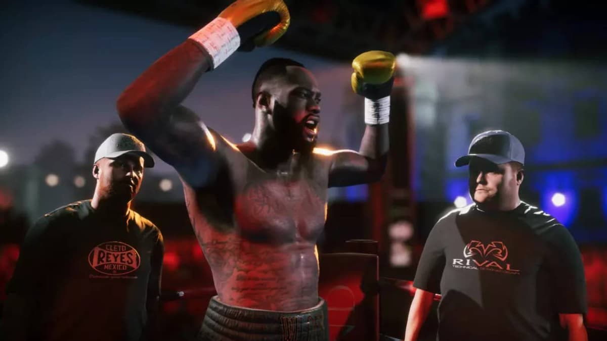 Undisputed boxing game cinematic