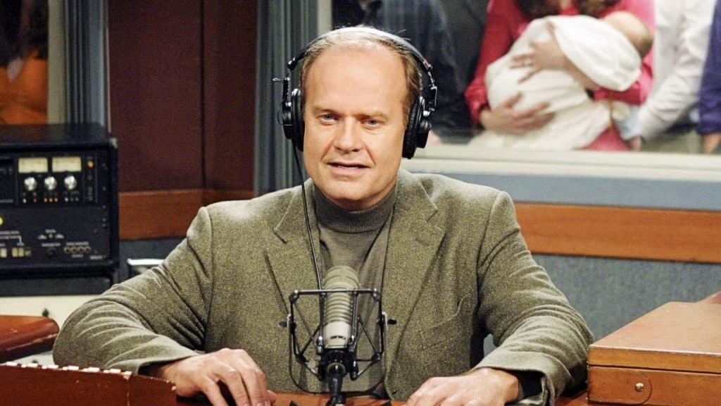 Kelsey Grammer as Frasier Crane in the original series.