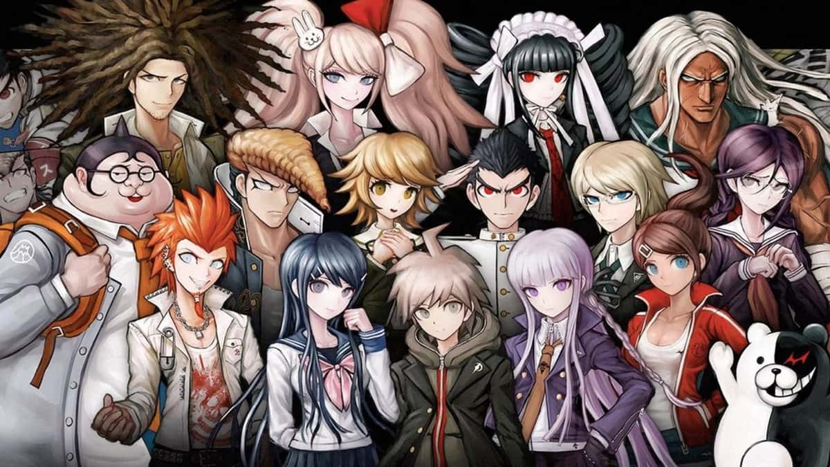 An image of official Danganronpa Trigger Happy Havoc artwork.