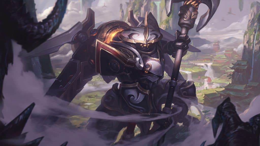 mecha kingdoms jax splash art