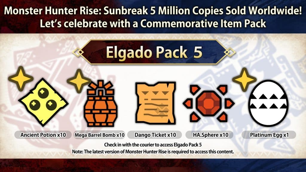 Monster Hunter Rise: Sunbreak Elgado Pack 5 screenshot