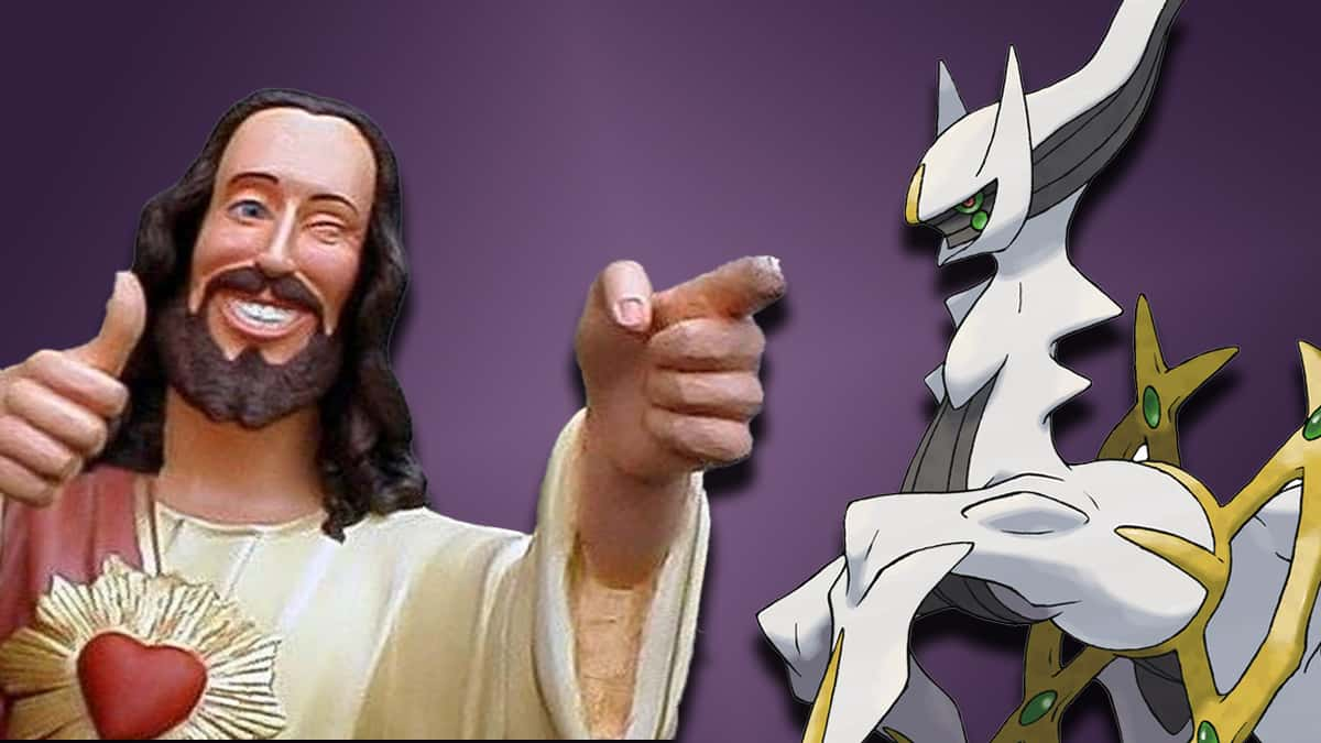 jesus christ and arceus