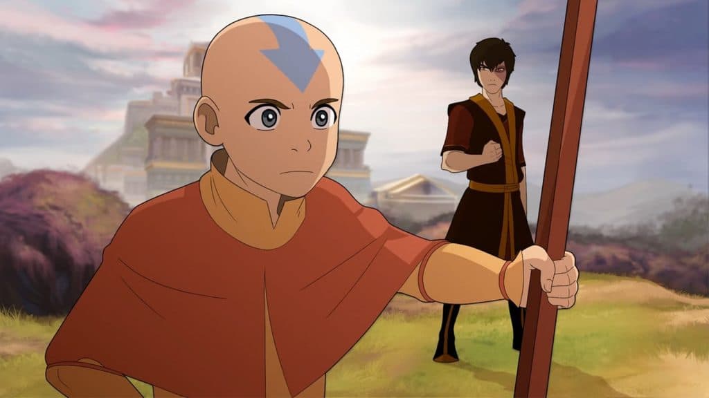 Zuko animated Avatar film body image