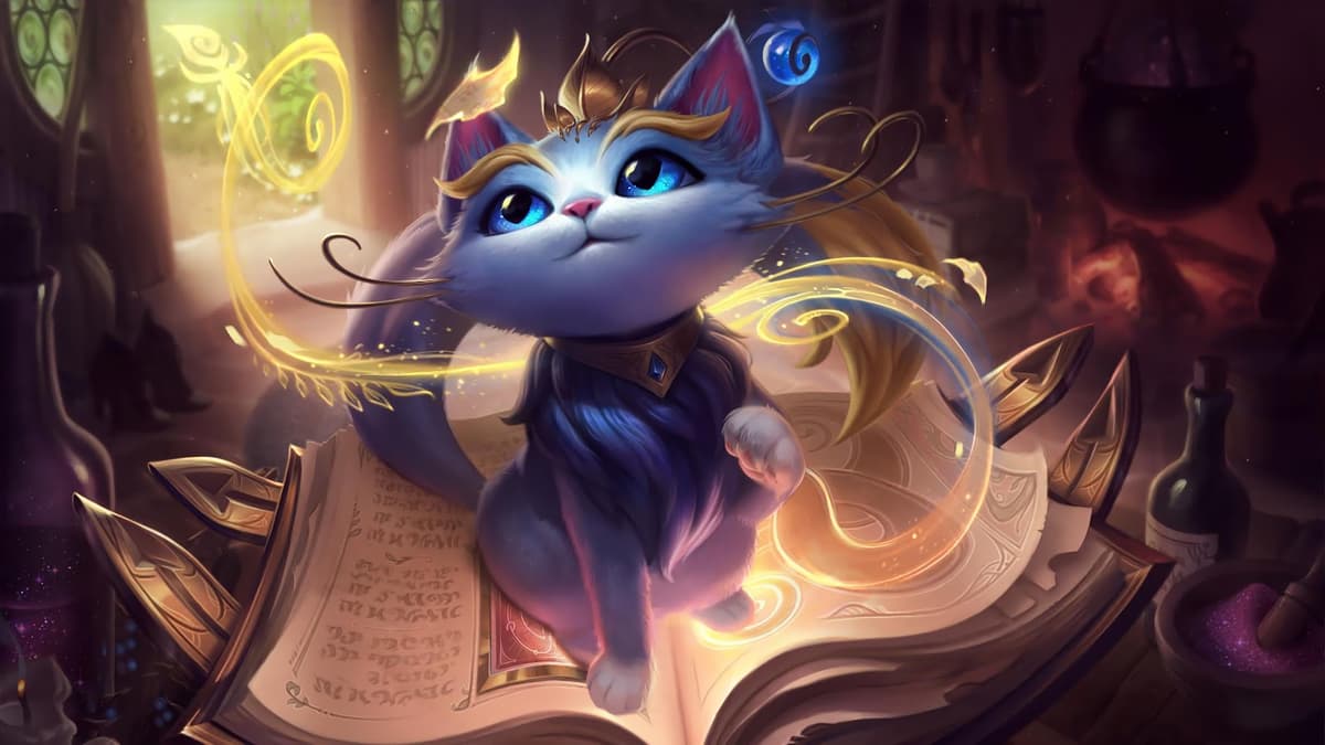 yuumi splash art league of legends